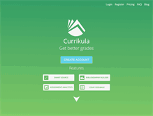 Tablet Screenshot of currikula.com
